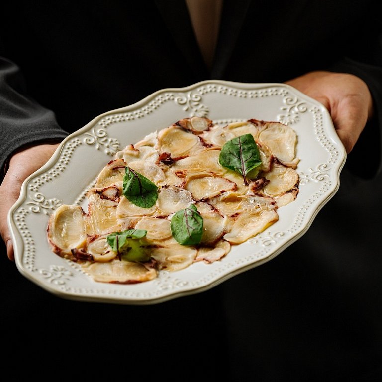 П Карпаччо из осьминога